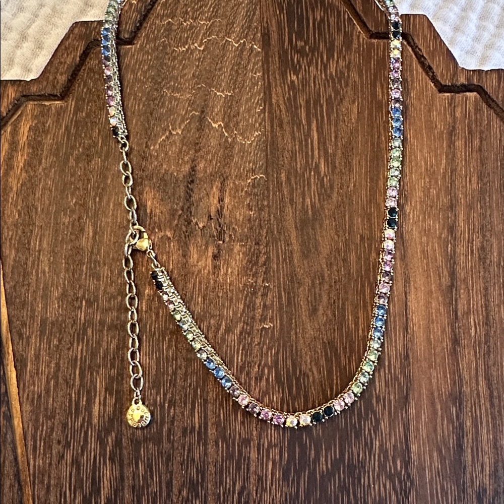 Baublebar Bennett Multicolor Classic Tennis Necklace - Picture 6 of 10